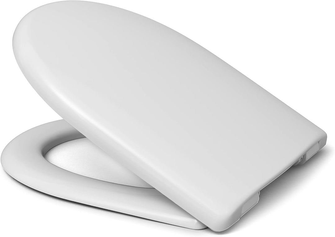 Haro Move SoftClose WC-Sitz 528644, weiss, Scharnier Klappdübel C0102G; passend zu Keramag 4U/iCon
