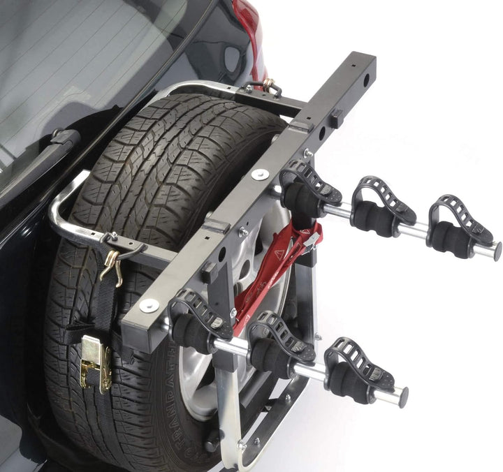 Mottez A500P Fahrradträger mit Gurten - 4 x 4 Modell