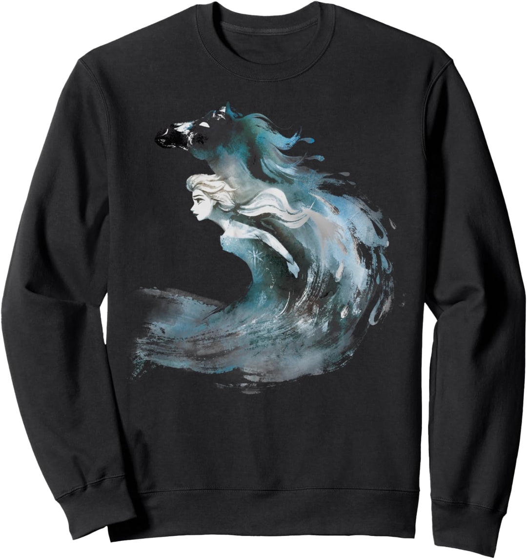 Disney Frozen 2 Elsa Watercolor Spirit Sweatshirt