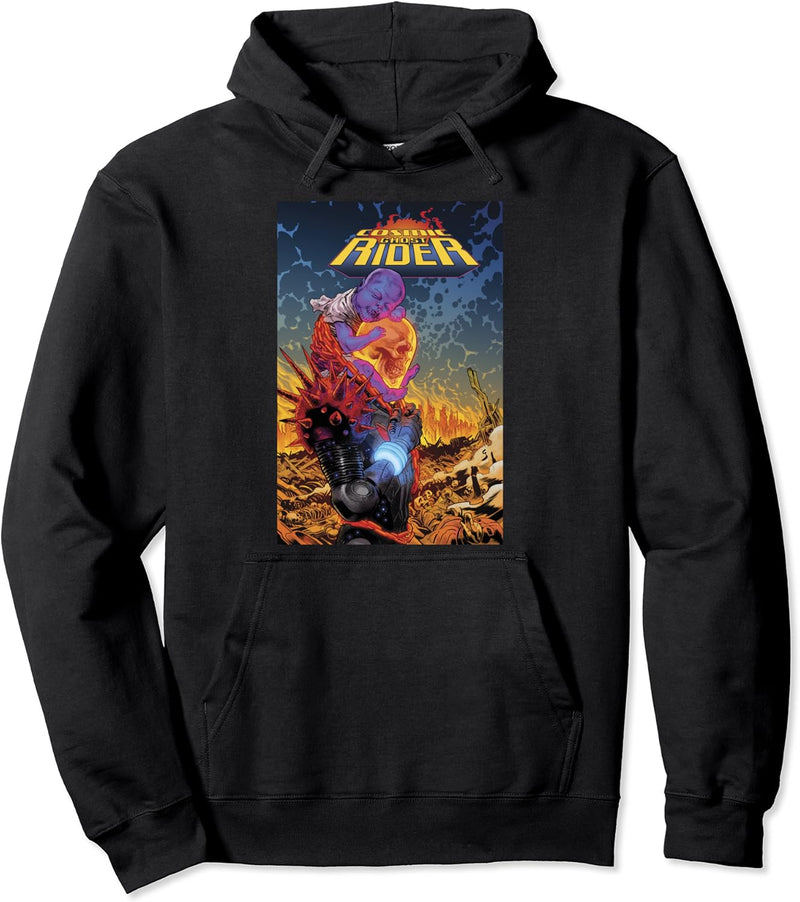 Marvel Cosmic Ghost Rider Comic Cover Pullover Hoodie