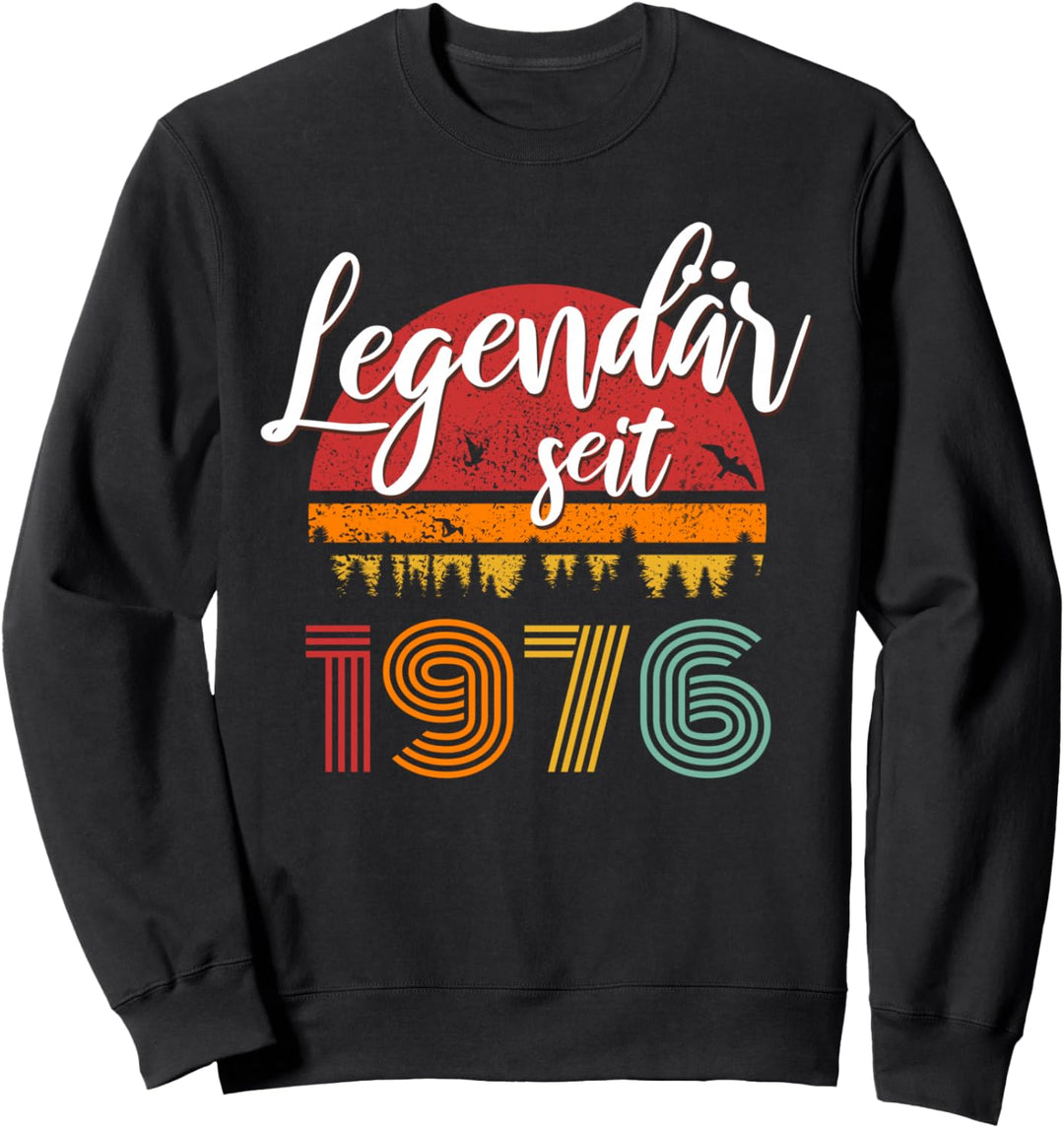48. Geburtstag Mann Frau 48 Jahre 1976 Deko Lustig Geschenk Sweatshirt
