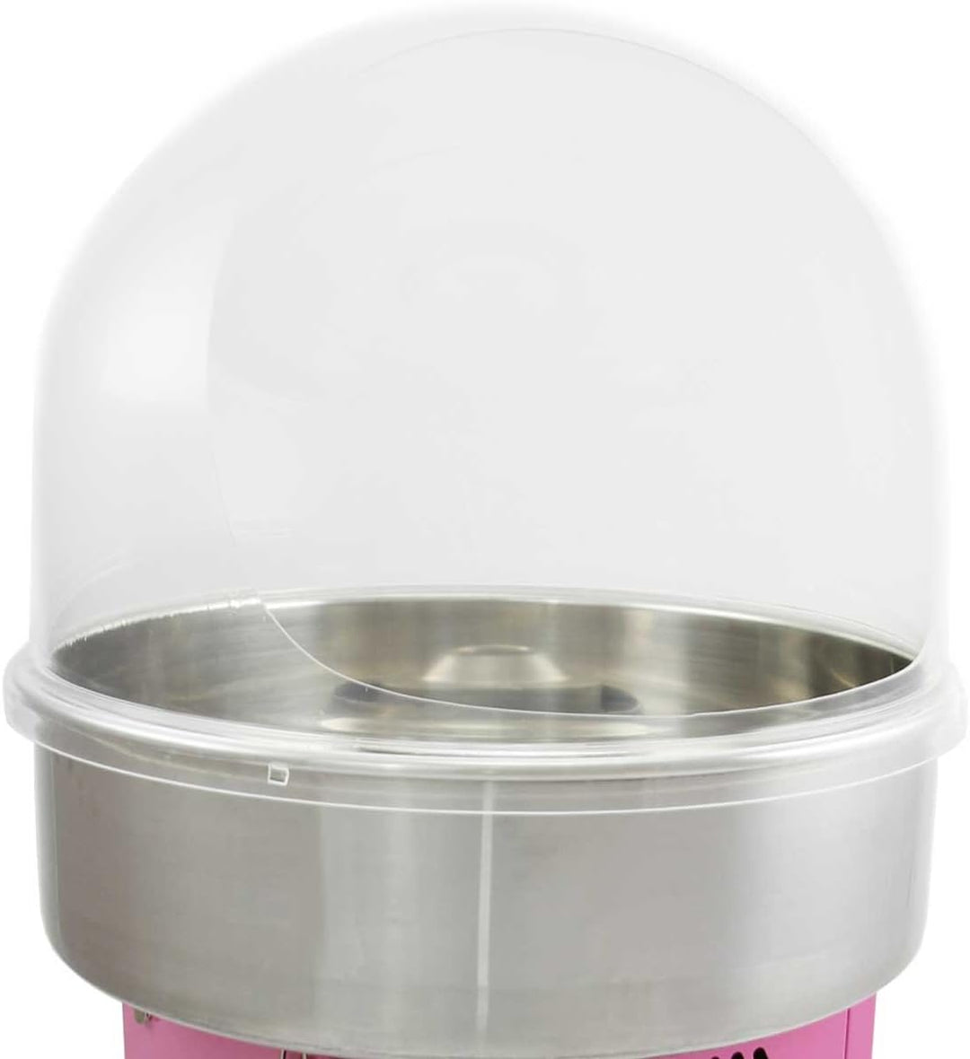 KuKoo Zuckerwattemachine Schutzhaube - Abdeckhaube aus Acrylglas für Zuckerwattenmaschine Spuckschut