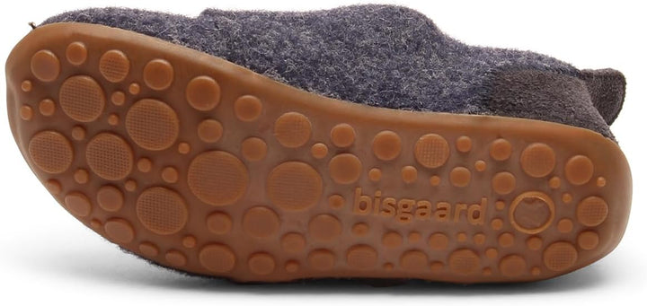 Bisgaard Unisex Kinder Casual Wool Slipper 22 EU Blau, 22 EU Blau