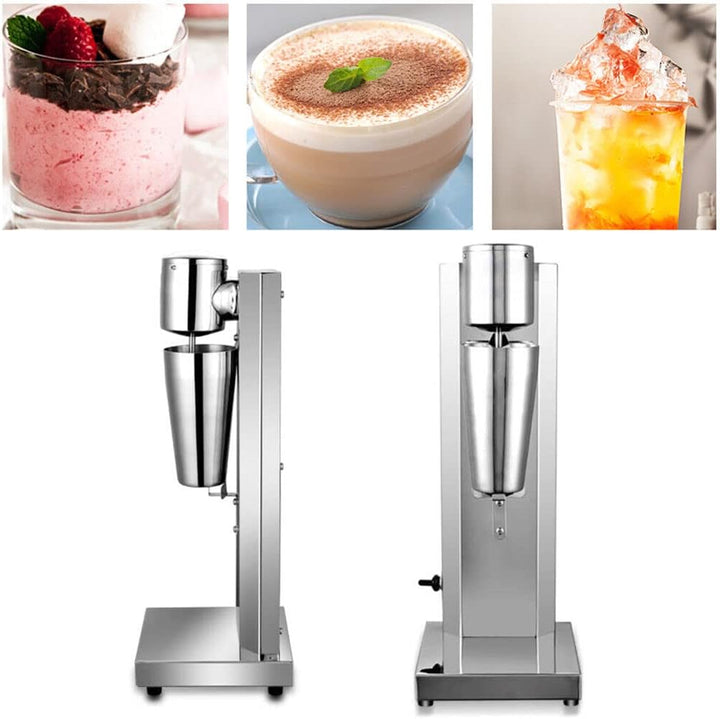 180W Edelstahl Milch Einkopf Eiweiss Shaker milchshake mixer Drink Mixer Elektrischer Standmixer Coc