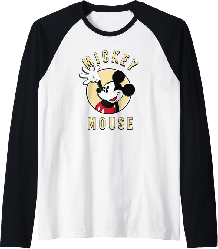 Disney Mickey Mouse Wave Raglan