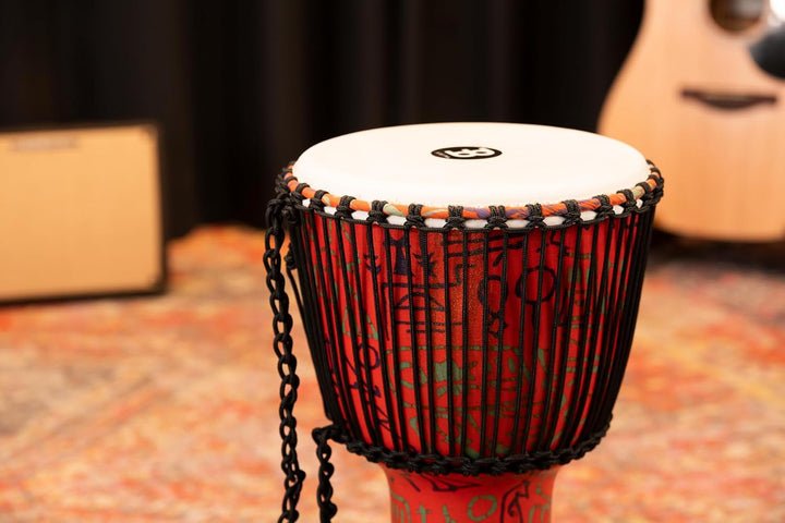 Meinl Percussion 33cm Rope Tuned Headliner Congo Series Wood Djembe Trommel - Musikinstrument für Ki