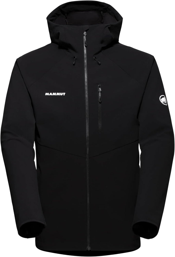 Mammut Ultimate Comfort SO Hooded Jacket M Schwarz, M Schwarz