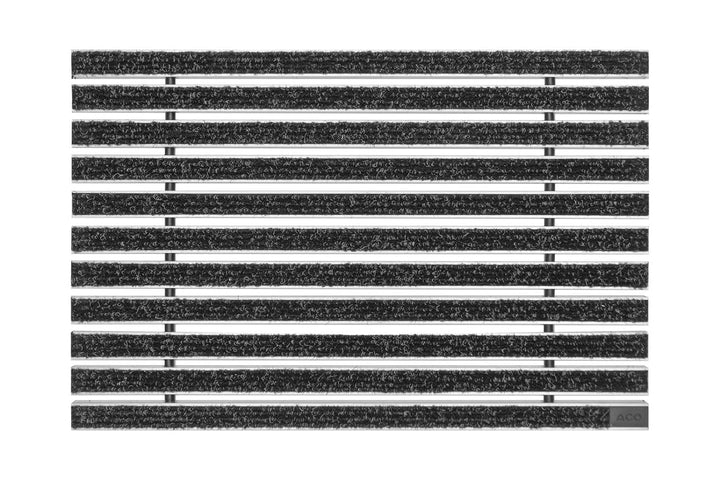 ACO Self® Vario Schuhabstreifer - Rips Anthrazit 60 cm x 40 cm (B x H), 60 cm x 40 cm (B x H)