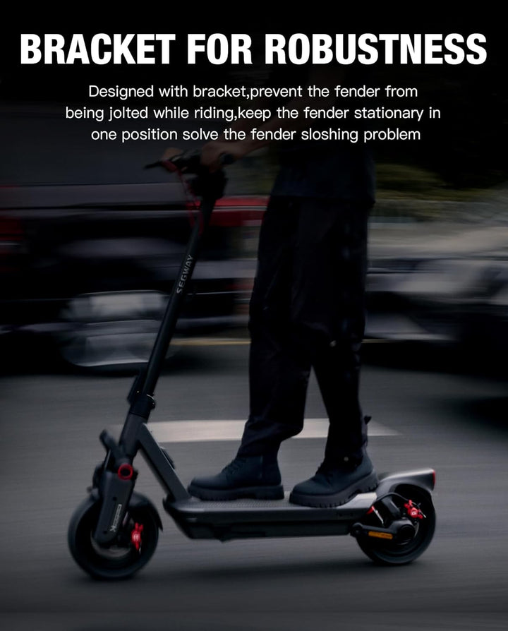 Heckfender mit Rücklicht kompatibel mit Segway Ninebot Max G3 G3D G3E Kicksoter Fender hinten Fender
