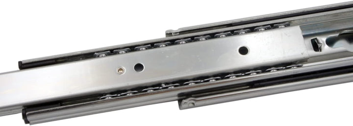 BRESKO 1 Paar (2 Stück) Schwerlastauszug 30 – 100 cm 100 kg Traglast Schwerlastschiene Schubladensch