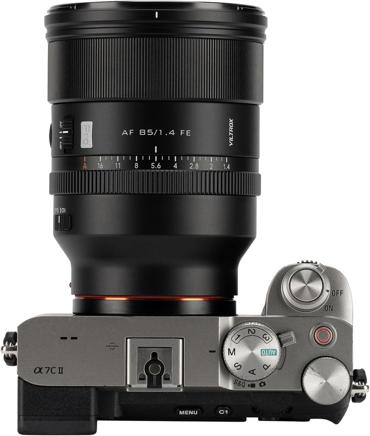 VILTROX 85mm f1.4 Pro FE, AF 85mm f/1.4 für Sony E-Mount Vollformat Autofokus Objektiv für Sony a7Ⅲ