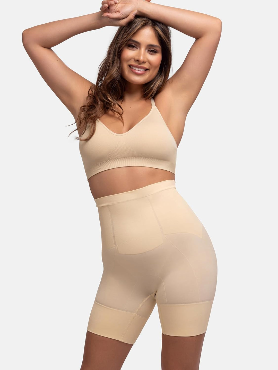 Dorina Damen Bauchweg Unterhose Shapewear, Thigh Slimmer Miederpants, Butt Lifter Miederslips, ABSOL