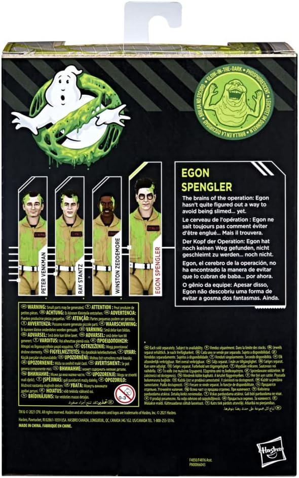 Ghostbusters Plasma Series Ghostbusters-Figur, leuchtet im Dunkeln, 15,2 cm, Sammlerstück, Klassisch