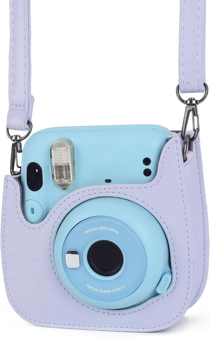 KALDA Mini 12 Tasche kompatibel mit Instax Mini 12 (Lilac Purple), Lilac Purple