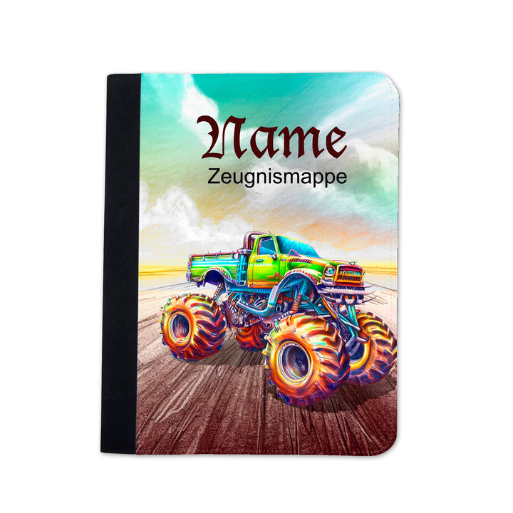 Zeugnismappe mit Name | Zeugnismappe personalisiert | mit Klarsichthüllen A4 + | Urkundenmappe | per