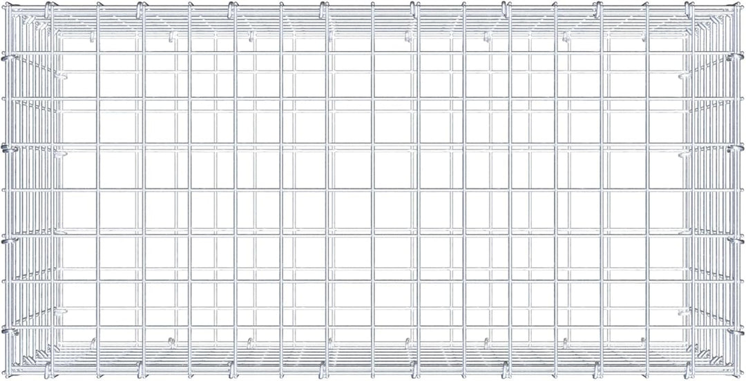 GABIONA Steinkorb-Gabione eckig, Maschenweite 5 x 5 cm, Tiefe 40 cm, Gabione 80 x 40 x 40 cm (L x H