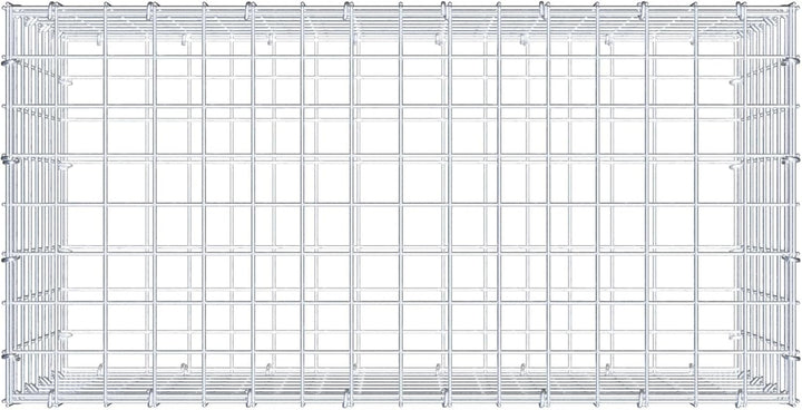 GABIONA Steinkorb-Gabione eckig, Maschenweite 5 x 5 cm, Tiefe 40 cm, Gabione 80 x 40 x 40 cm (L x H