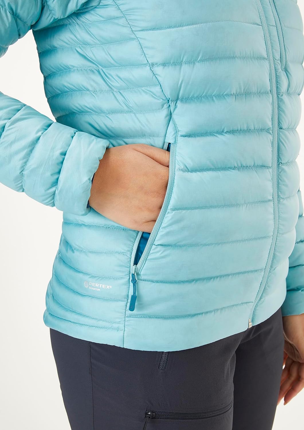 Rab Microlight Alpine Jacke Damen türkis