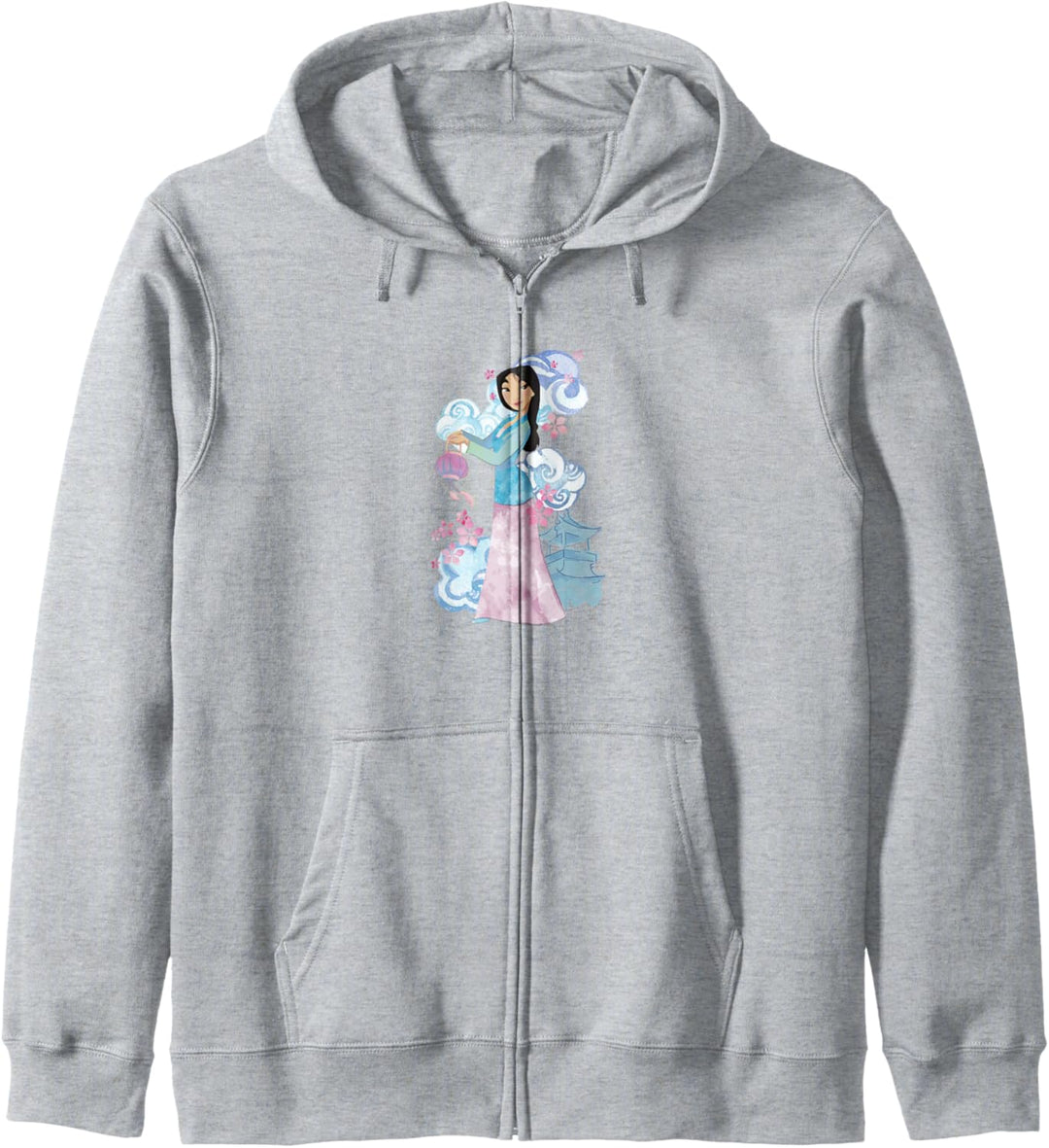 Disney Mulan Watercolor Portrait Kapuzenjacke