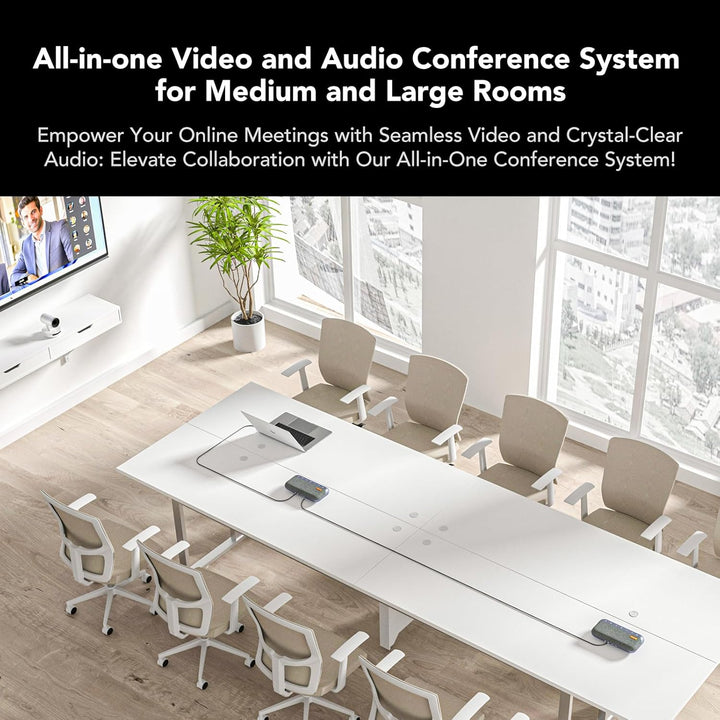Nuroum Konferenzraum Kamera System V403 und 2 A35 Set, 5X optischer Zoom, Autofokus, All-in-one Vide