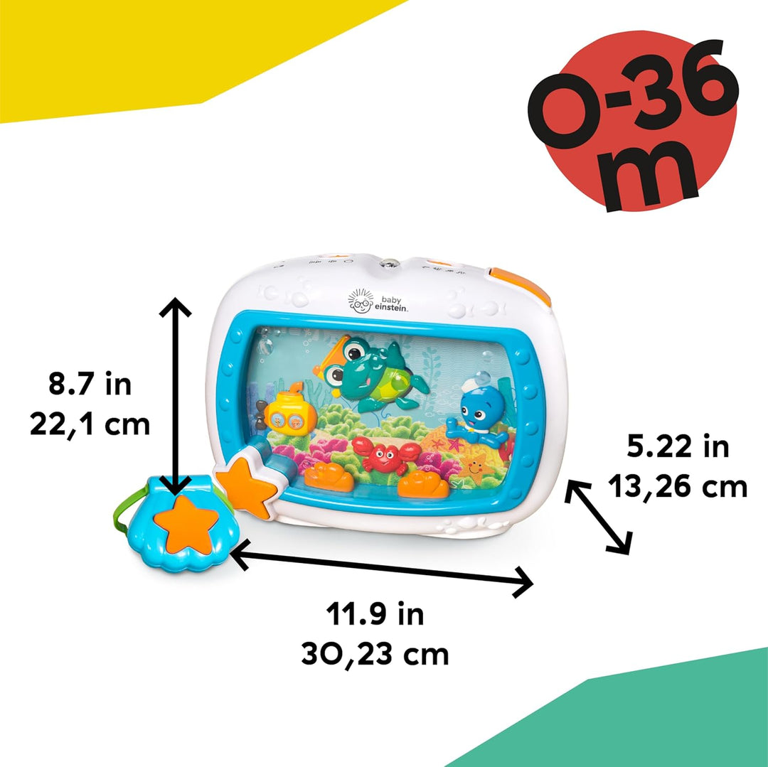 Baby Einstein, Sea Dreams Soother Schlummerlicht für Das Gitterbett mit Fernbedienung, Lichtern und