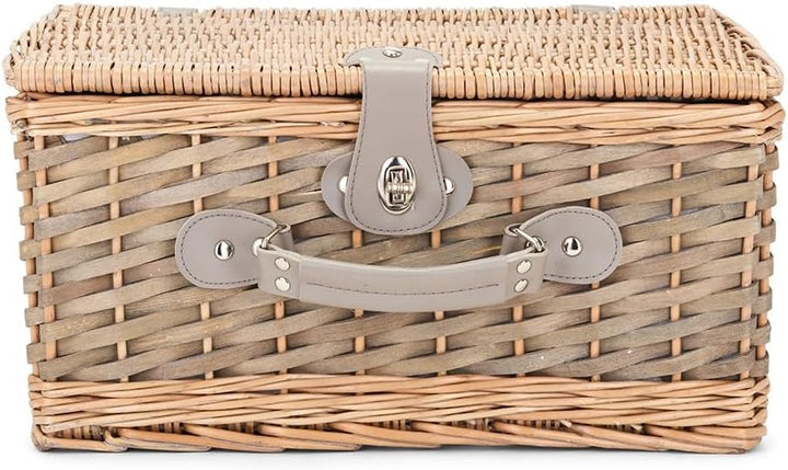 Picknickkorb, 18 l, Holz – SEP144