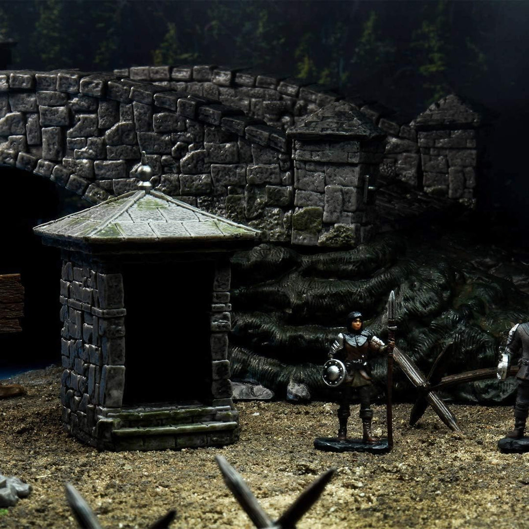 WizKids, 4D Settings: Stone Bridge, Accessory, 1 + Players, Ages 12+, 30 to 60 Minute Playing Time