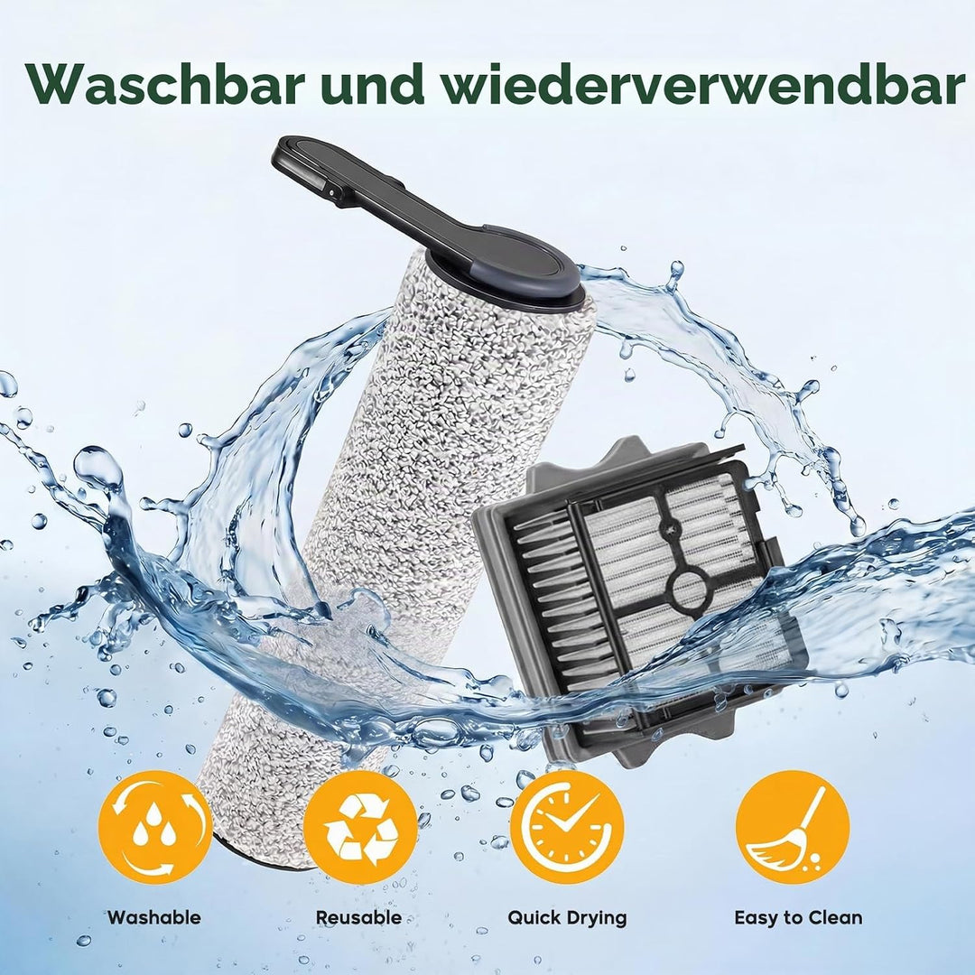 5 Zubehörset für Tineco Floor One Stretch S6/S7 Stretch Ultra/Switch S6/i6 Stretch Nass und Trockens