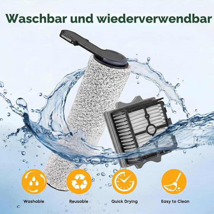 5 Zubehörset für Tineco Floor One Stretch S6/S7 Stretch Ultra/Switch S6/i6 Stretch Nass und Trockens