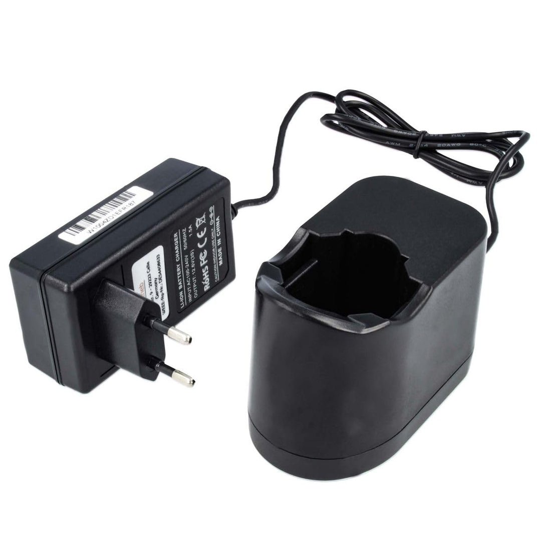 Ladegerät kompatibel mit Dremel Li-Ion Werkzeug-Akkus 8000-01, 8001-02, 855-02 - 12.6V 1.5A