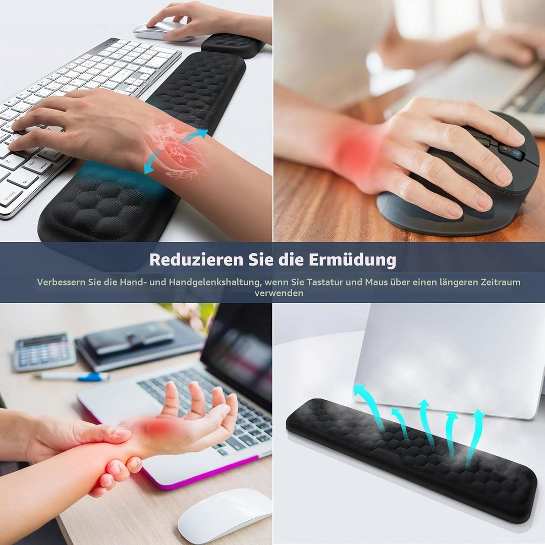 Handballenauflage, Handauflage Tastatur Verstellbare Handballenauflage Handgelenkauflage für Tastatu