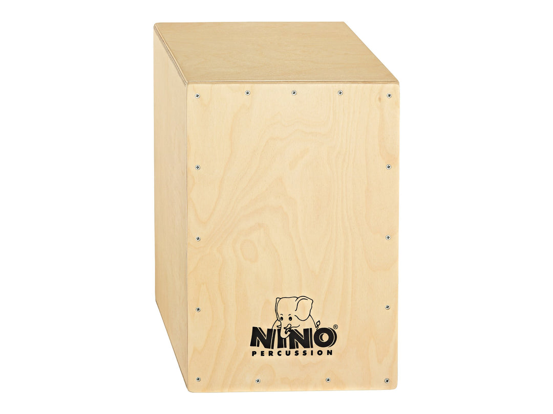 Nino Percussion NINO952 Cajon 45,1 cm (17,8 Zoll) Normale Grösse Standard natur, Normale Grösse Stan