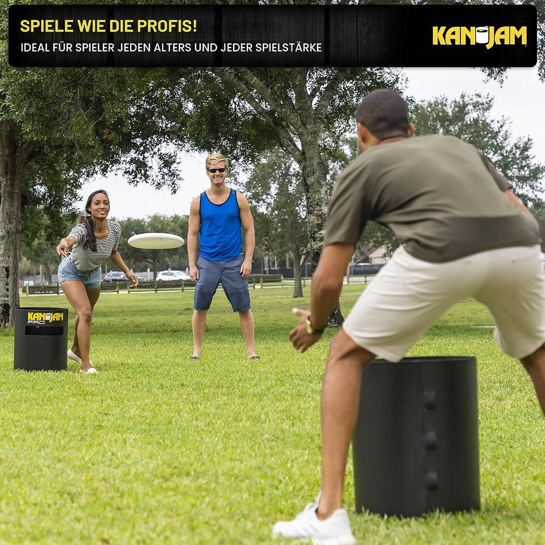 KanJam Unisex-Adult Pro Game Set, Black Yellow, Standard