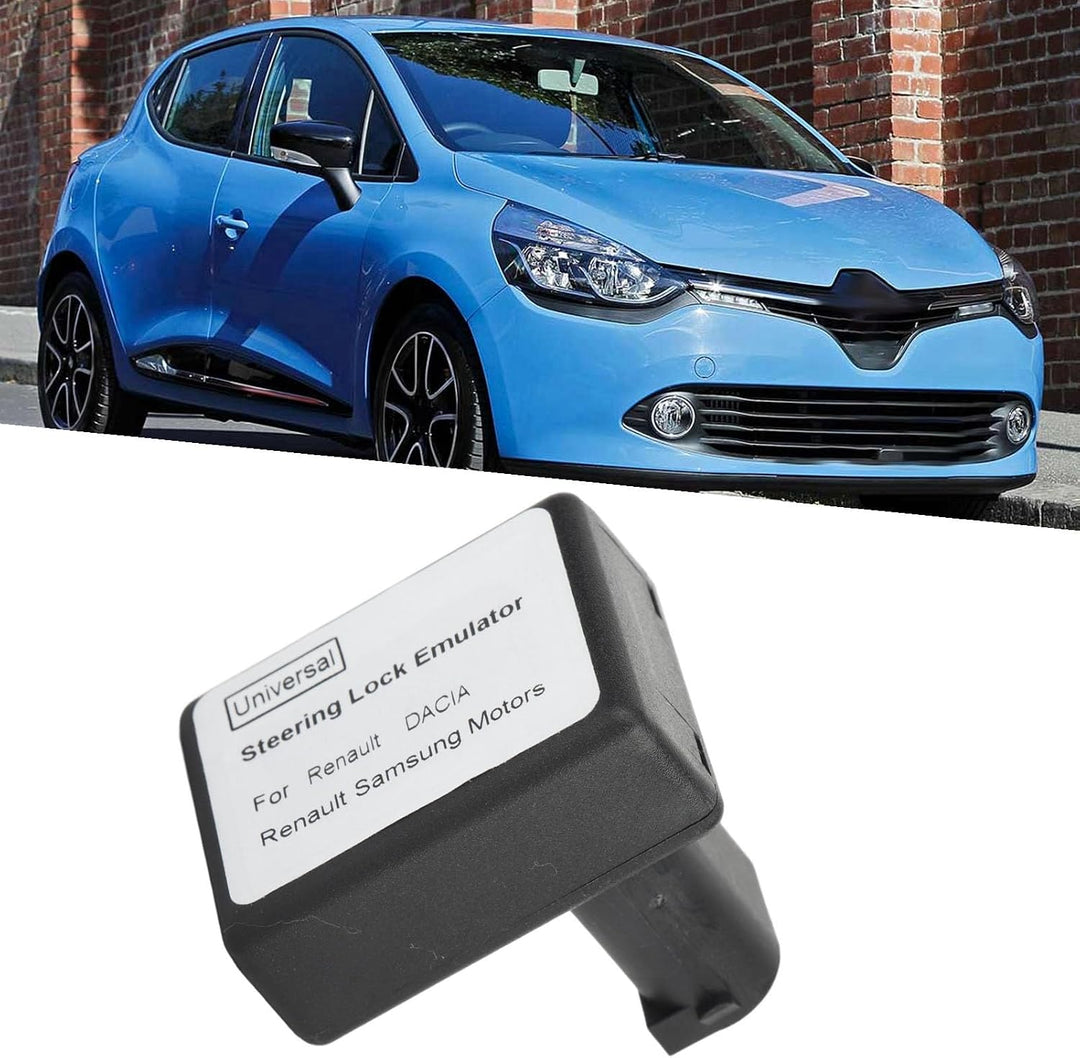 CHICIRIS 1Pc Durable ABS Steering Lock Emulator Black ESL Zubehör Ersatz für Samsung Ersatz für Mega
