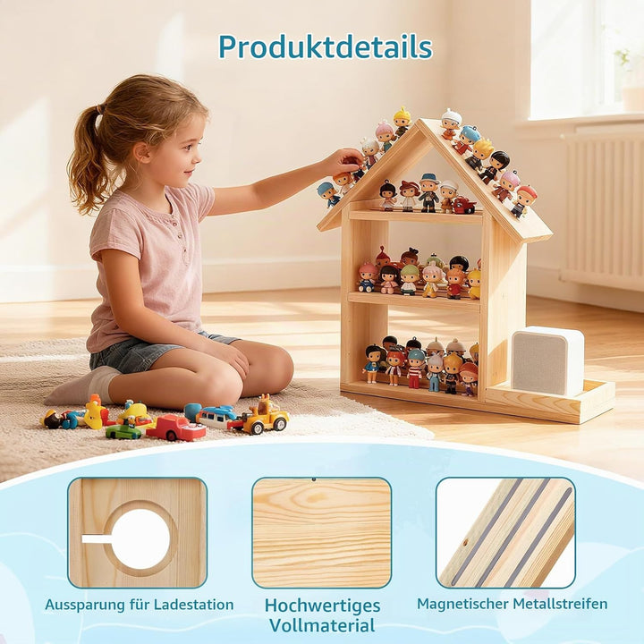 to-nie Regal, Hausform Aufbewahrung Regale für 85, Magnetisches to-niebox Regal für to-nie Box und F