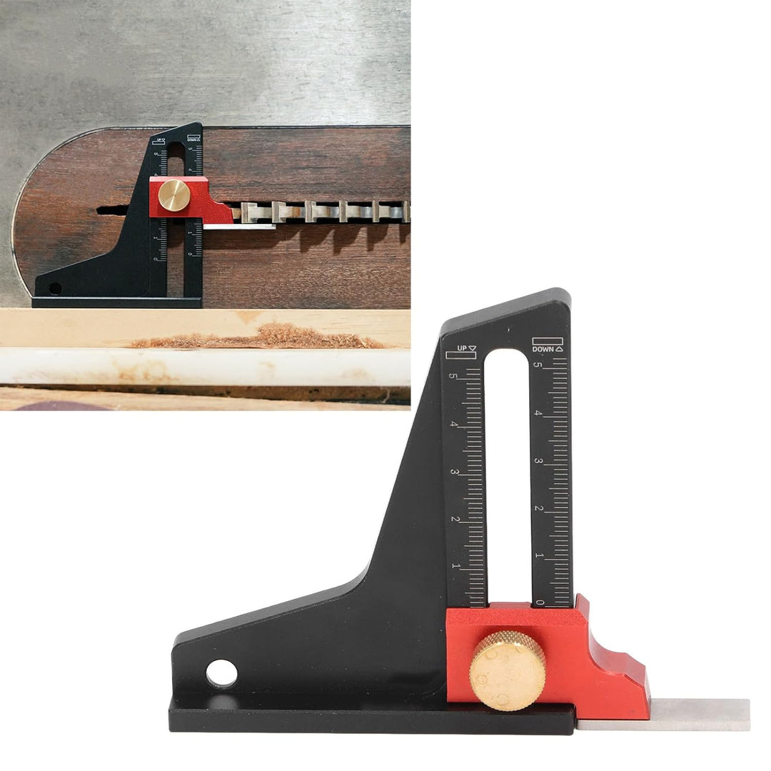 Höhenmesser, Höhenöffnung, Messschieber, Tragbares Höhenstadiometer, Aluminiumlegierung, Holzbearbei