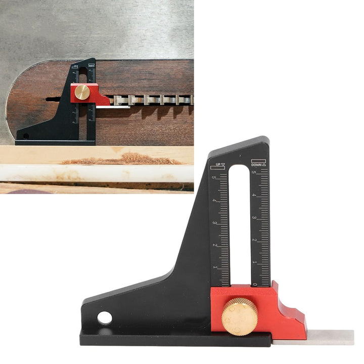Höhenmesser, Höhenöffnung, Messschieber, Tragbares Höhenstadiometer, Aluminiumlegierung, Holzbearbei