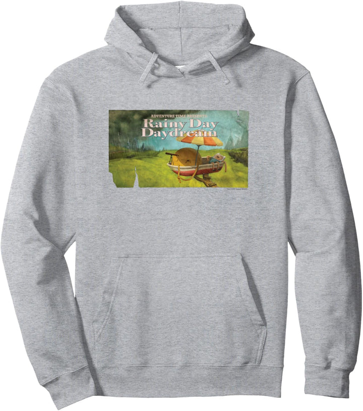 Adventure Time Rainy Day Daydream Card Pullover Hoodie