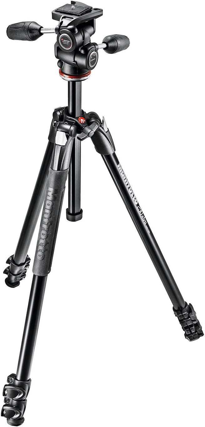 Manfrotto MK290XTA3-3W Digitale Film/Kameras 3Bein(e) Schwarz Stativ - Stative (70,7 cm, 2,52 kg, 14