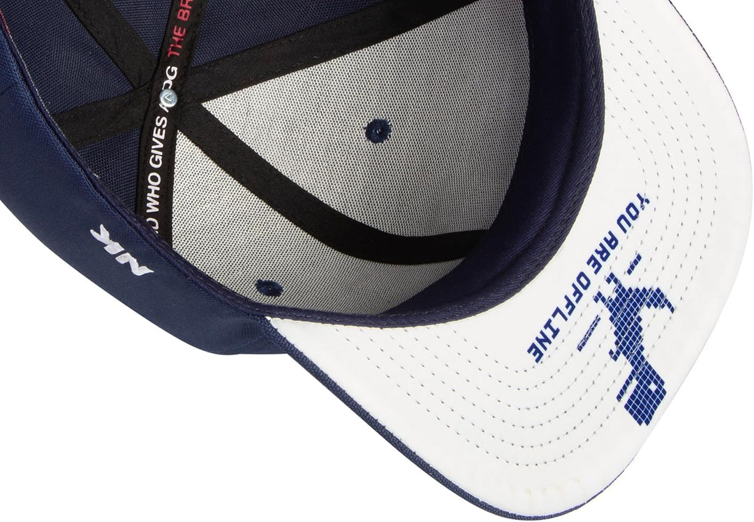 Nebelkind Snapback Cap Dunkelblau Pixel 2 Bunt Grössenverstellbar Unisex One Size