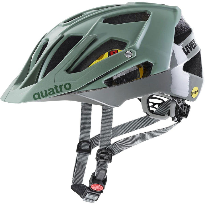 Uvex Quatro CC MIPS Helm grün 52-57 cm, 52-57 cm