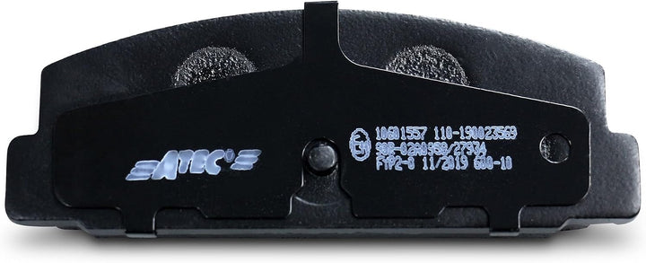 Bremsenset Hinterachse inkl. Bremsscheiben Ø 261 mm Voll + Bremsbeläge Hinten, Passend für MAZDA 323