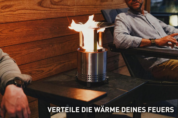 Solo Stove Mesa XL Wärmeverteiler | Erweitert den Wärmeradius um 60 cm, Outdoor Heizstrahler, Robust