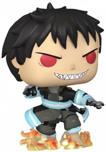 Funko Pop! Animation: Fire Force - Shinra Kusakabe mit Fire - Vinyl-Sammelfigur - Geschenkidee - Off