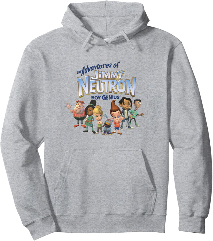 Jimmy Neutron The Adventures Of Boy Genius Pullover Hoodie