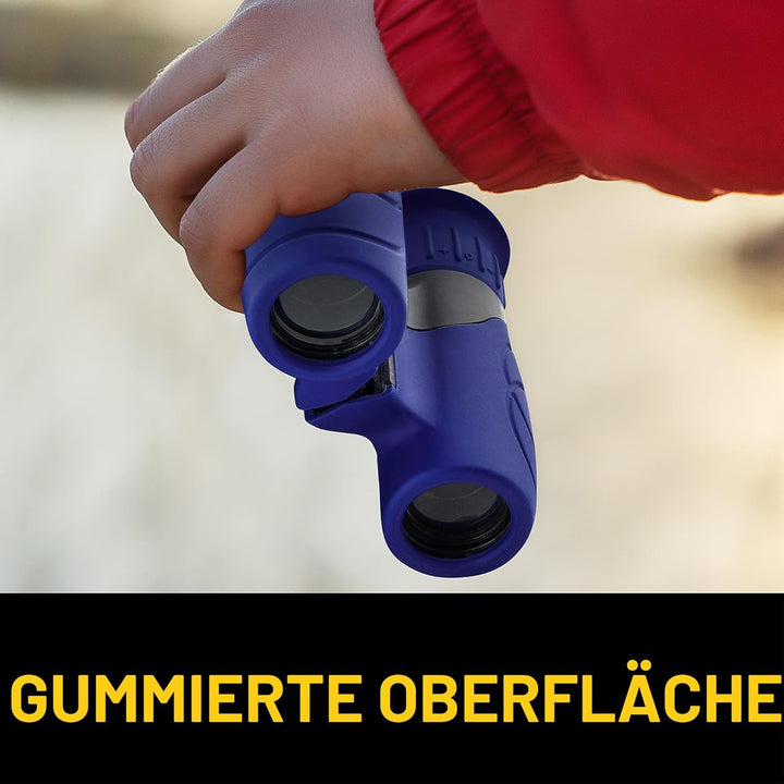 KODAK BCS100 Fernglas für Kinder, kompaktes Binokular für Kinder, weiches Radiergummi, 8-fache Vergr
