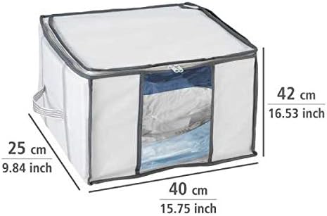 WENKO Vakuum Soft Box S mit Blitz-Ventil Weiss Small, Small