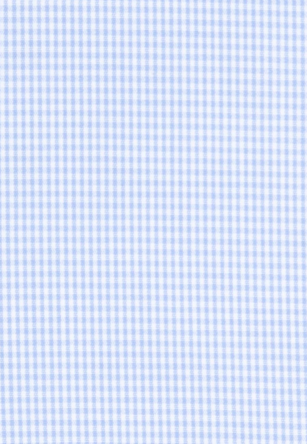 Seidensticker Damen Hemdbluse Langarm Slim Fit Gemustert Bügelfrei Bluse 34 Hellblau, 34 Hellblau