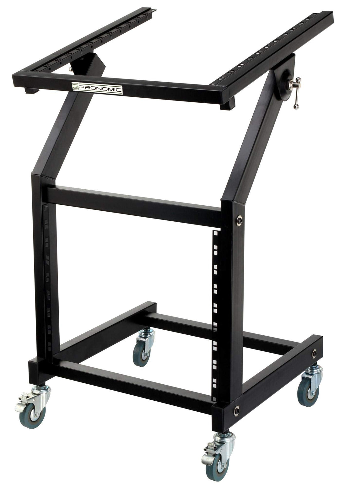 Pronomic MXS-600 mobiler Rack Wagen mit 21 Höheneinheiten und Rollen (Maschinenwagen für 19" Geräte,
