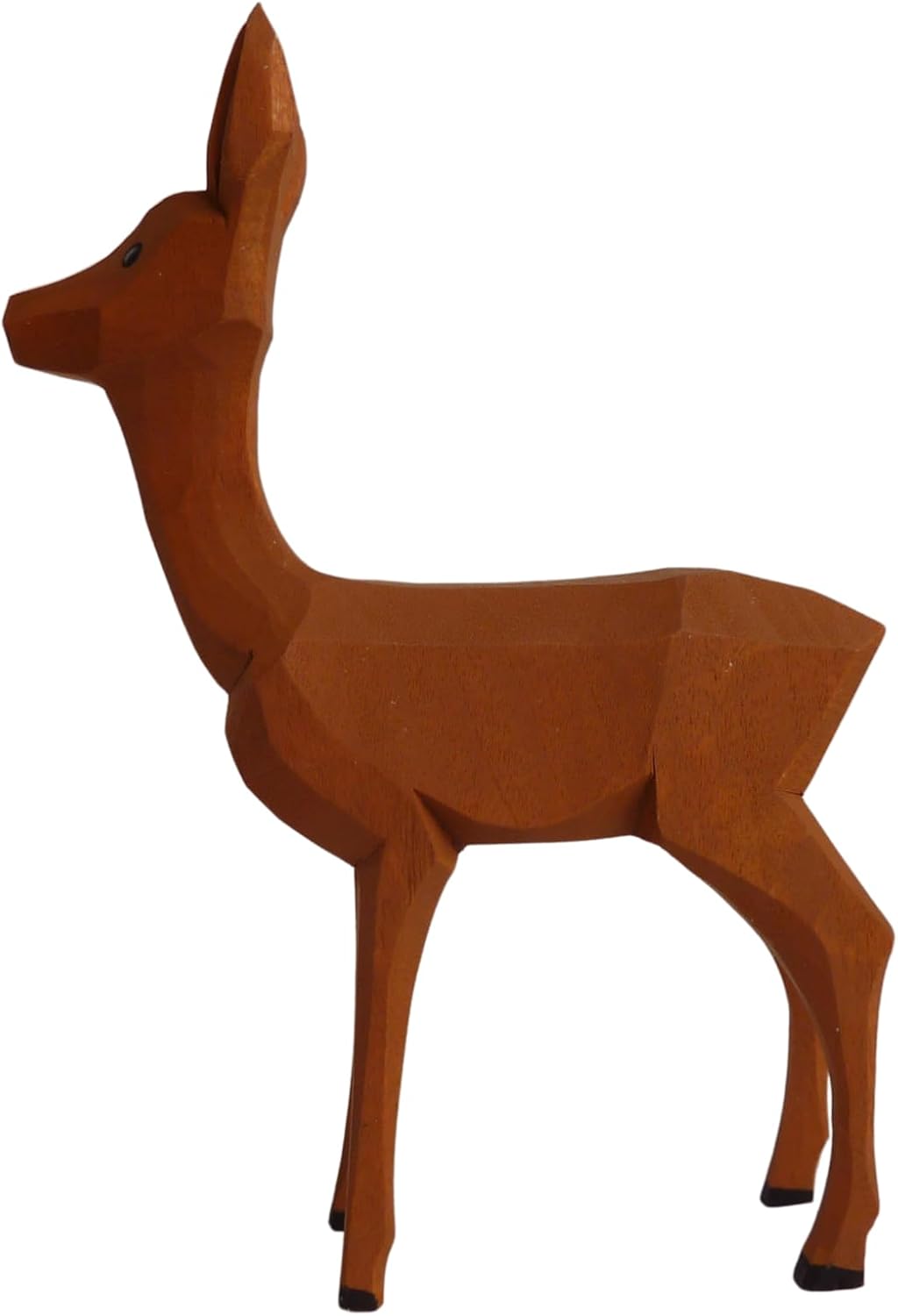 Reh stehend mit Baumwollbeutel Krippenfigur